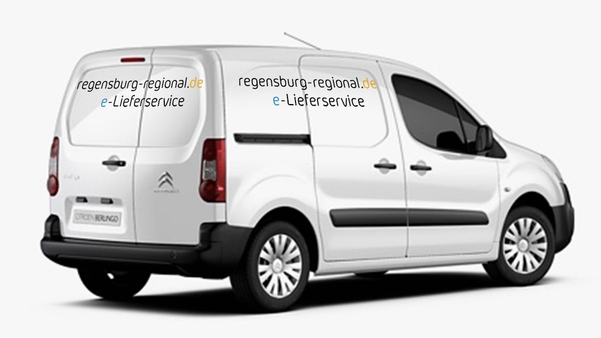 Elektro Fahrzeug Lieferservice