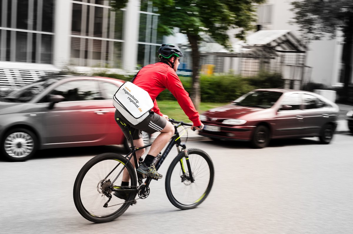 Lieferservice Fahrrad Kurier Regensburg